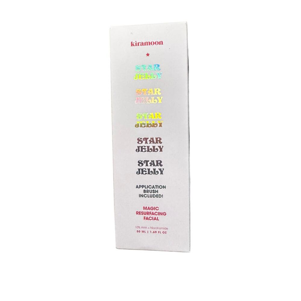 NWT Kiramoon Beauty Star Jelly Clear Magic Resurfacing Face Mask — 1.69fl.oz. - Picture 3 of 8